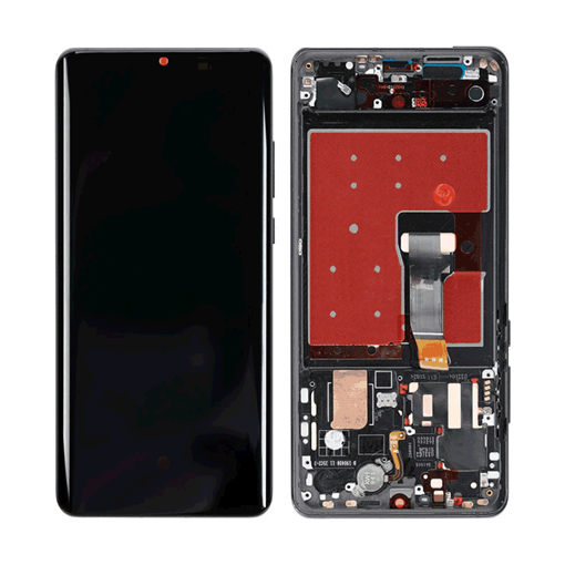 Picture of AMOLED LCD Complete with Frame for Huawei P30 Pro - Color: Black