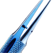Picture of Sunshine Titanium Tweezer Curved 0.1 - Color: Blue