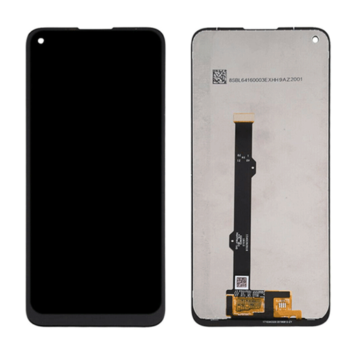OEM Οθόνη LCD με Μηχανισμό Αφής για Motorola Moto G8 XT2045-1 - Χρώμα: Μαύρο