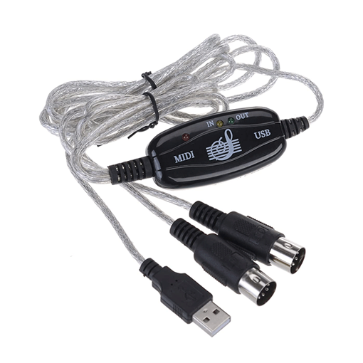 Picture of Microphone Connection Cable MIDI to USB