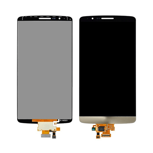 Οθόνη LCD με Μηχανισμό Αφής για LG G3 D855 - Χρώμα: Χρυσό