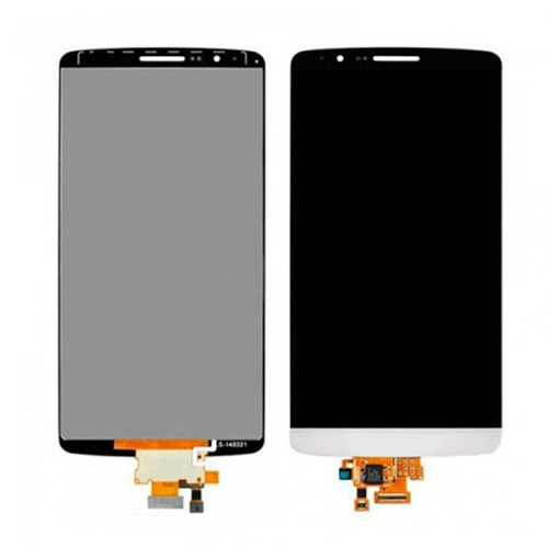 Οθόνη LCD με Μηχανισμό Αφής για LG G3 D855 - Χρώμα: Λευκό