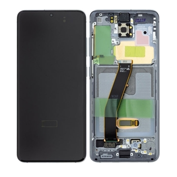 Picture of Original LCD Complete with Frame for Samsung Galaxy S20 G980F/G981B GH82-22131A -Color: Gray