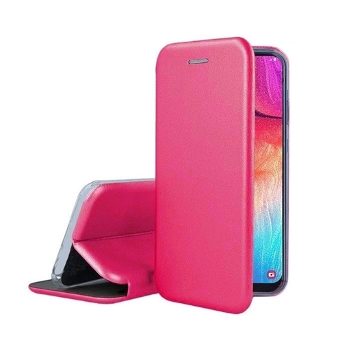 Picture of OEM Smart Magnet Elegance Book For Apple iPhone 12 5.4- Color :  Pink