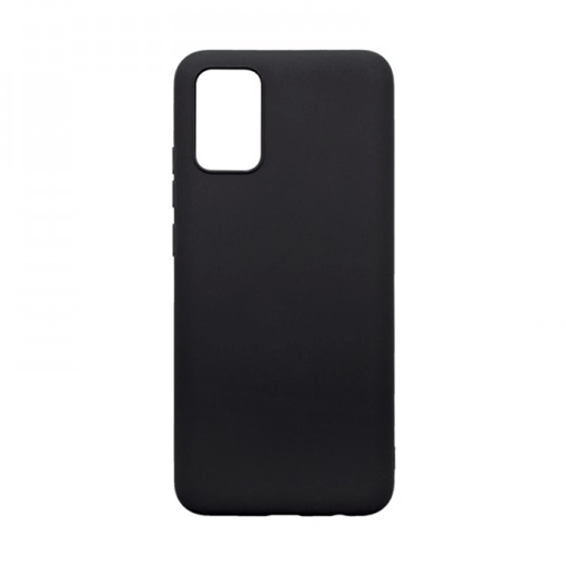 Θήκη Πλάτης Σιλικόνης για Samsung A025F Galaxy A02s / M02s / F02s  - Χρώμα: Μαύρο