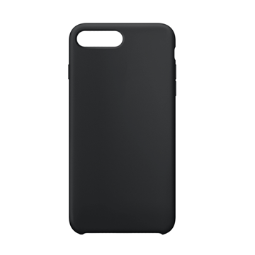 Εικόνα της Θήκη Πλάτης Σιλικόνης για Apple iPhone 7 Plus / 8 Plus - Χρώμα: Μαύρο