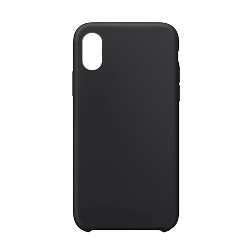 Θήκη Πλάτης Σιλικόνης για Apple iPhone XR - Χρώμα: Μαύρο