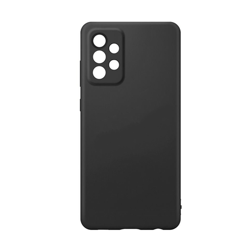Θήκη Πλάτης Σιλικόνης για Samsung A725F Galaxy A72 - Χρώμα: Μαύρο