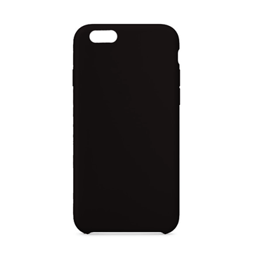 Εικόνα της Θήκη Πλάτης Σιλικόνης για Apple iPhone 6 - Χρώμα: Μαύρο
