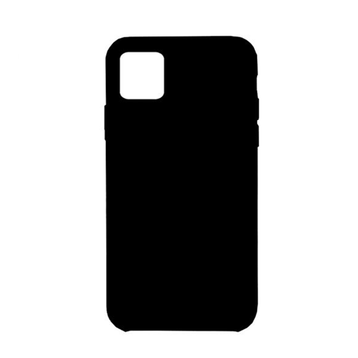 Θήκη Πλάτης Σιλικόνης για Huawei Y5P - Χρώμα: Μαύρο