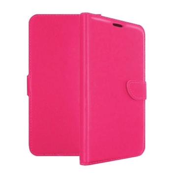 Εικόνα της Θήκη Βιβλίο Stand Leather Wallet with Clip για Samsung J730F Galaxy J7 2017 - Χρώμα: Ροζ