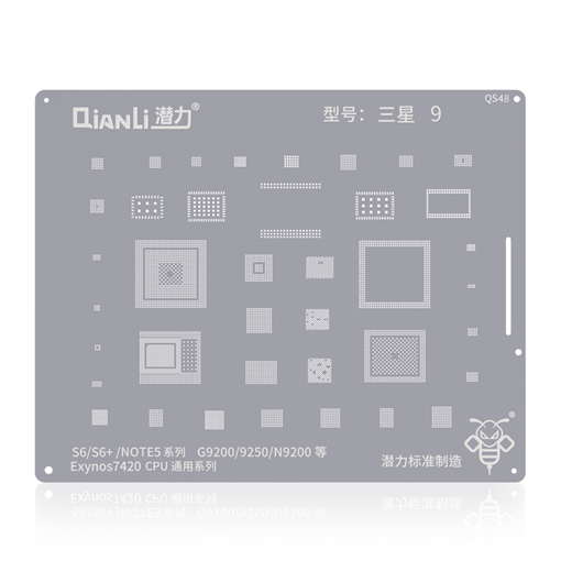 Qianli QS48 Stencil για Samsung Galaxy S6 G920 / S6 Edge G925 / Note 5 N920