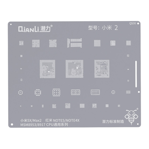 Qianli QS30 Stencil για Xiaomi Mi A1 / 5X / Max 2 / Redmi Note 5 / Note 4X