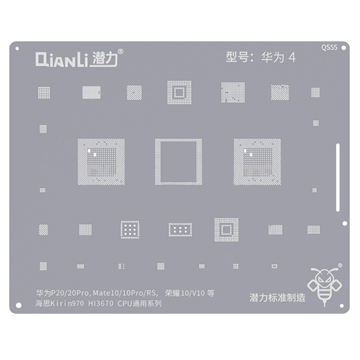 Εικόνα της Qianli QS55 Stencil για Huawei P20 / P20 Pro / Mate 10 / 10 Pro  / Honor 10 / V10