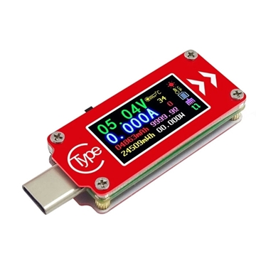 Εικόνα της RD TC64 Type-C color LCD Ψηφιακό Πολύμετρο (Βολτόμετρο /Αμπερόμετρο)  Type-C Tester