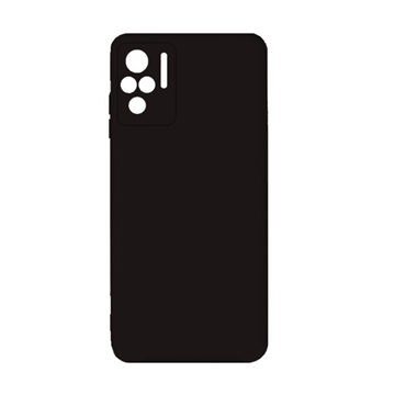 Εικόνα της Θήκη Πλάτης Σιλικόνης για Xiaomi Redmi Note 10 - Χρώμα: Μαύρο