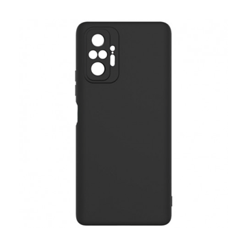 Εικόνα της Θήκη Πλάτης Σιλικόνης για Xiaomi Redmi Note 10 Pro - Χρώμα: Μαύρο