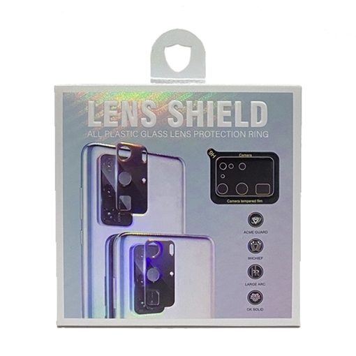 Lens Shield Camera Glass for Samsung Galagxy S21 - Χρώμα: Μάυρο
