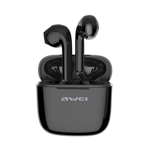 AWEI T28 Bluetooth Earpods ακουστικά - Χρωμα: Μαύρο