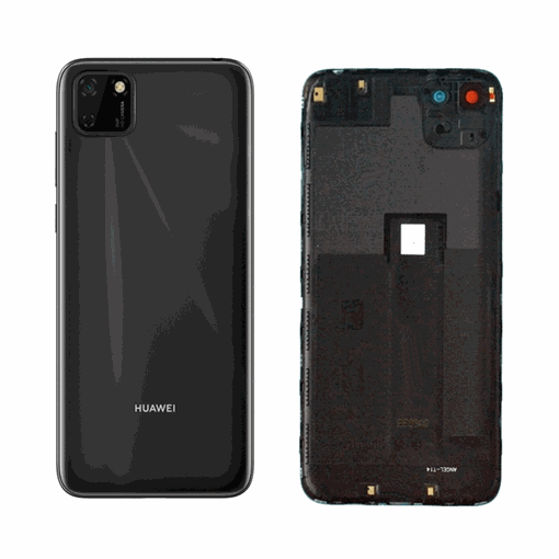 Picture of Original Back Cover with Camera Lens for Huawei Y5p 97070XVD - Color: Black