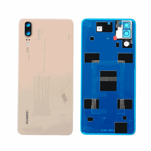 Picture of Original Back Cover for Huawei P20 Dual Sim 02351WKW - Color : Pink Gold