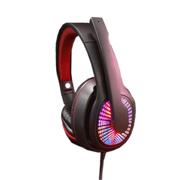 Εικόνα της Konigsaigg K1 Pro Gaming Ακουστικά Υπολογιστή RGB LED / PC Gaming Headset - Χρώμα: Μαύρο-Κόκκινο