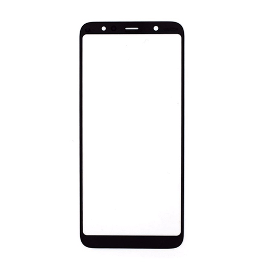 Τζαμάκι οθόνης Lens για Samsung Galaxy A6 (2018) A600F -Χρώμα: Μαύρο