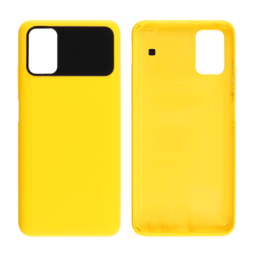 Picture of Back Cover for Xiaomi POCO M3 - Color: Yellow