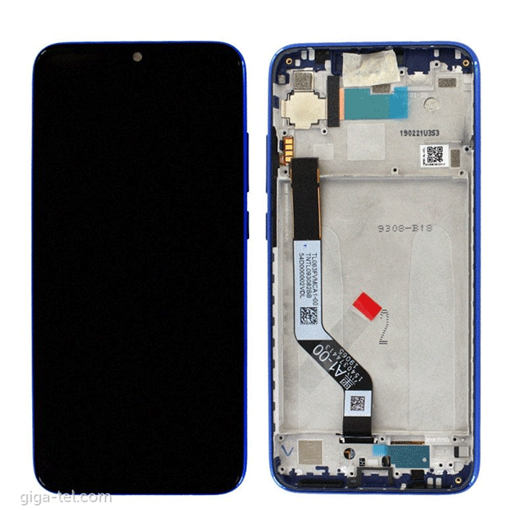 Γνήσια Οθόνη LCD με Μηχανισμό Αφής και Πλαίσιο για Xiaomi Redmi Note 7 5610100140C7/561010020033 (Service Pack) - Χρώμα: Μπλε