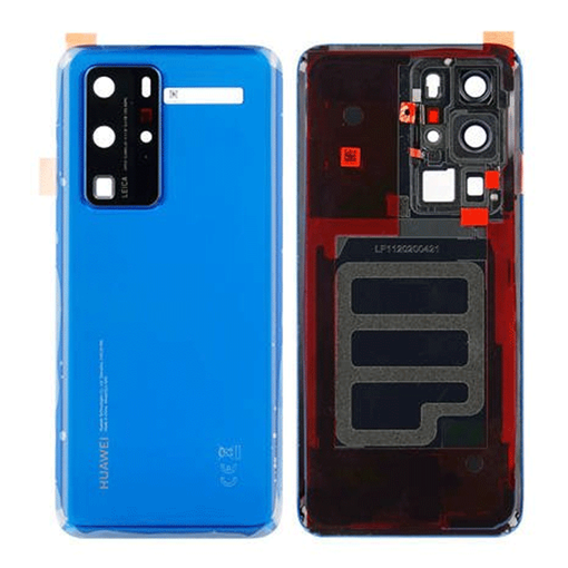 Picture of Original Back Cover with Camera Lens for Huawei P40 Pro 02353MMS - Color: Blue