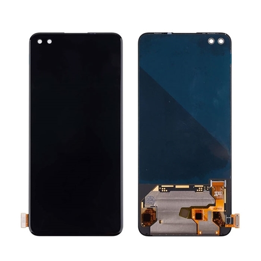 Fluid AMOLED Οθόνη LCD με Μηχανισμό Αφής για OnePlus Nord 5G AC2001 / AC2003 - Χρώμα: Μαύρο