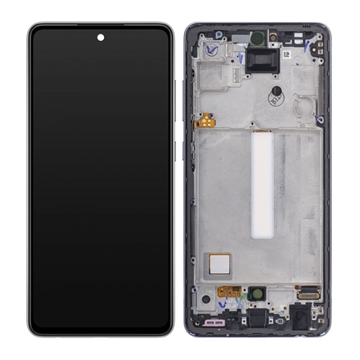 Picture of Original Lcd Complete with Frame για Samsung Galaxy A52  A525/A526 GH82-25524B - Colour: Blue