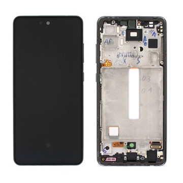 Εικόνα της Γνήσια Οθόνη LCD με Μηχανισμό Αφής και Πλαίσιο για Samsung Galaxy A52s  A528B GH82-26861A /GH82-26863A - Χρώμα: Μαύρο