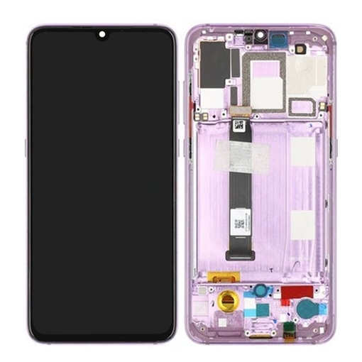 Picture of Display Unit with Frame for Xiaomi Mi 9 561210003033 (Service Pack) - Color: Violet