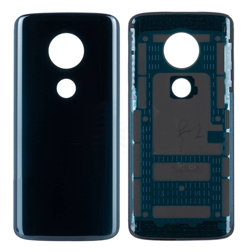 Γνήσιο Πίσω Καπάκι για Motorola Moto G6 Play S948C26402 - Χρώμα: Indigo - Μαύρο