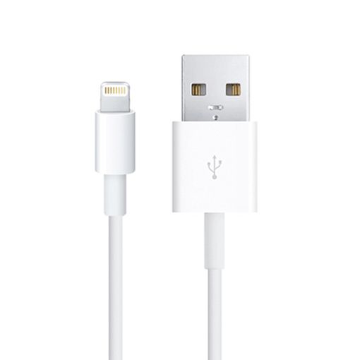 Καλώδιο Lightning σε USB Type-A για Apple iPhone 1 μ - Χρώμα: Λευκό
