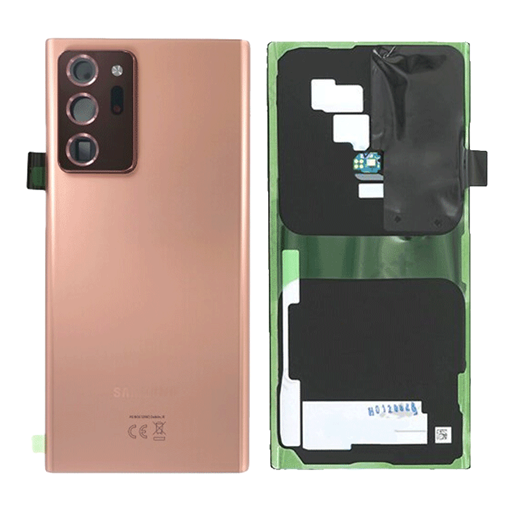 Γνήσιο Πίσω Καπάκι με Τζαμάκι Κάμερας για Samsung Galaxy Note 20 Ultra 5G N985/N986 GH82-23281D - Χρώμα: Χρυσό