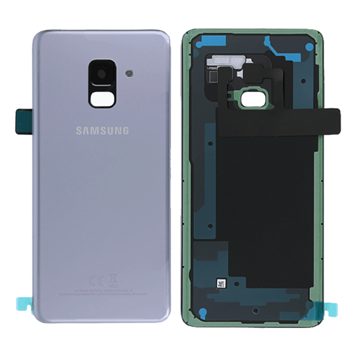 Γνήσιο Πίσω Καπάκι με Τζαμάκι Κάμερας για Samsung Galaxy A8 2018  A530F GH82-15551B/GH82-15557B - Χρώμα: Βιολετί