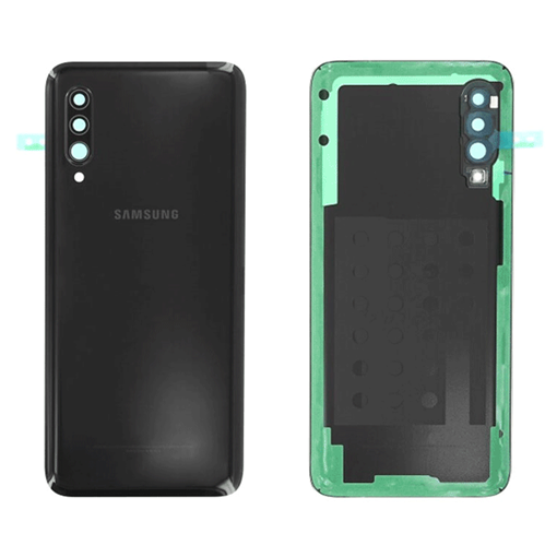 Picture of Original Back Cover with Camera Lens for Samsung Galaxy A90 5G A908 GH82-20741A - Color: Black