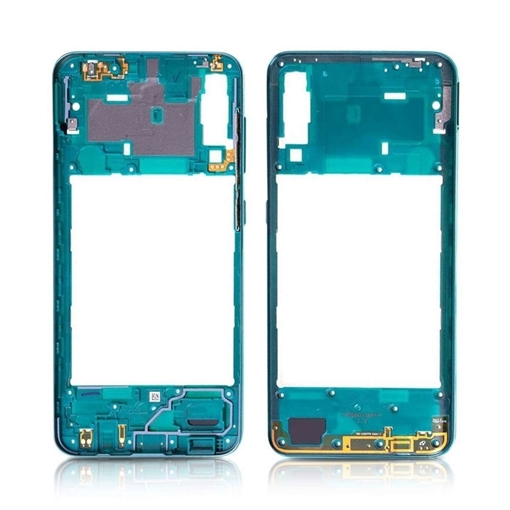 Γνήσιο Μεσαίο Πλαίσιο Middle Frame για Samsung Galaxy A30s A307F GH98-44765B - Χρώμα: Πράσινο