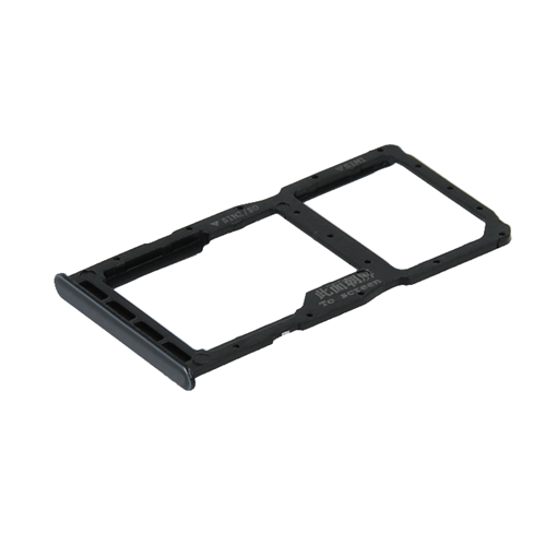 Γνήσια Υποδοχή Κάρτας SIM και SD (SIM Tray) για Huawei P30 Lite 51661LWL -Χρώμα: Μαύρο