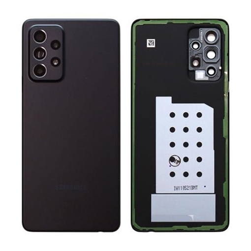 Picture of Original Back Cover with Camera Lens for Samsung Galaxy A52 4G A525 / A52 5G A526 GH82-25427A - Colour: Black