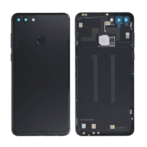 Picture of Original Back Cover with Fingerprint and Camera Lens for Huawei Y9 2018 02352BBL - Color: Black