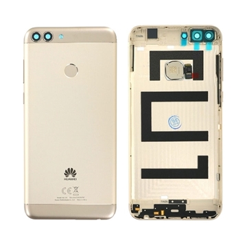Εικόνα της Γνήσιο Πίσω Καπάκι με Δακτυλικό Αποτύπωμα και Τζαμάκι Κάμερας για Huawei P Smart 02351TEE - Χρώμα: Χρυσό