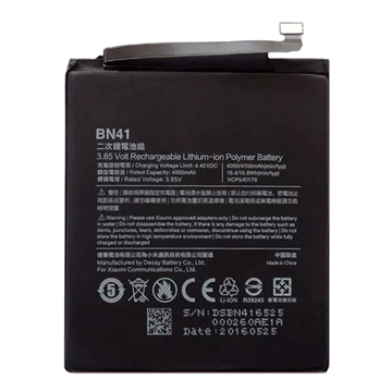 Picture of Battery compatible for Xiaomi Redmi Note 4 BN41 - 4100mAh