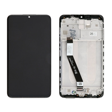 Picture of Display Unit with Frame for Xiaomi Redmi 9 5600050J1900 (Service Pack) - Color: Black