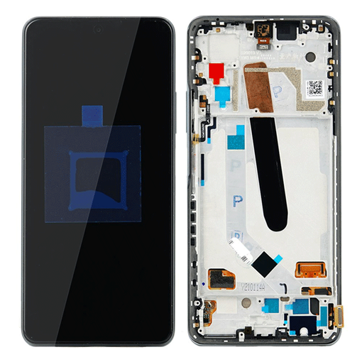 Γνήσια Οθόνη LCD με Μηχανισμό Αφής και Πλαίσιο για Xiaomi Poco F3 560003K11A00 (Service Pack) - Χρώμα: Μαύρο