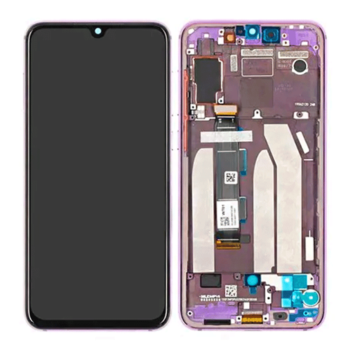 Picture of Display Unit with Frame for Xiaomi Mi 9 SE (M1903F2G) 5612100040B6 (Service Pack) - Color: Purple