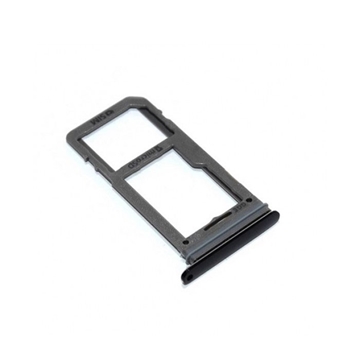 Εικόνα της Γνήσια Υποδοχή Κάρτας Dual SIM και SD Tray για Samsung Galaxy S8 Plus G955F / Galaxy S8 G950F GH98-41131A - Χρώμα: Μαύρο