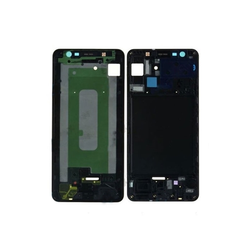 Γνήσιο Μπροστινό Πλαίσιο Οθόνης LCD για Samsung Galaxy A7 2018 A750 GH98-43588A - Χρώμα: Μαύρο